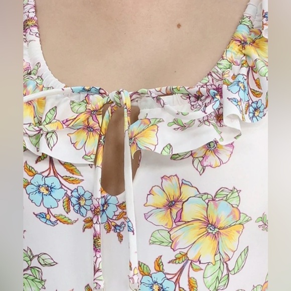 Jessica Simpson Women’s Ruffle One Piece Swimsuit - Size S - Picture 3 of 5